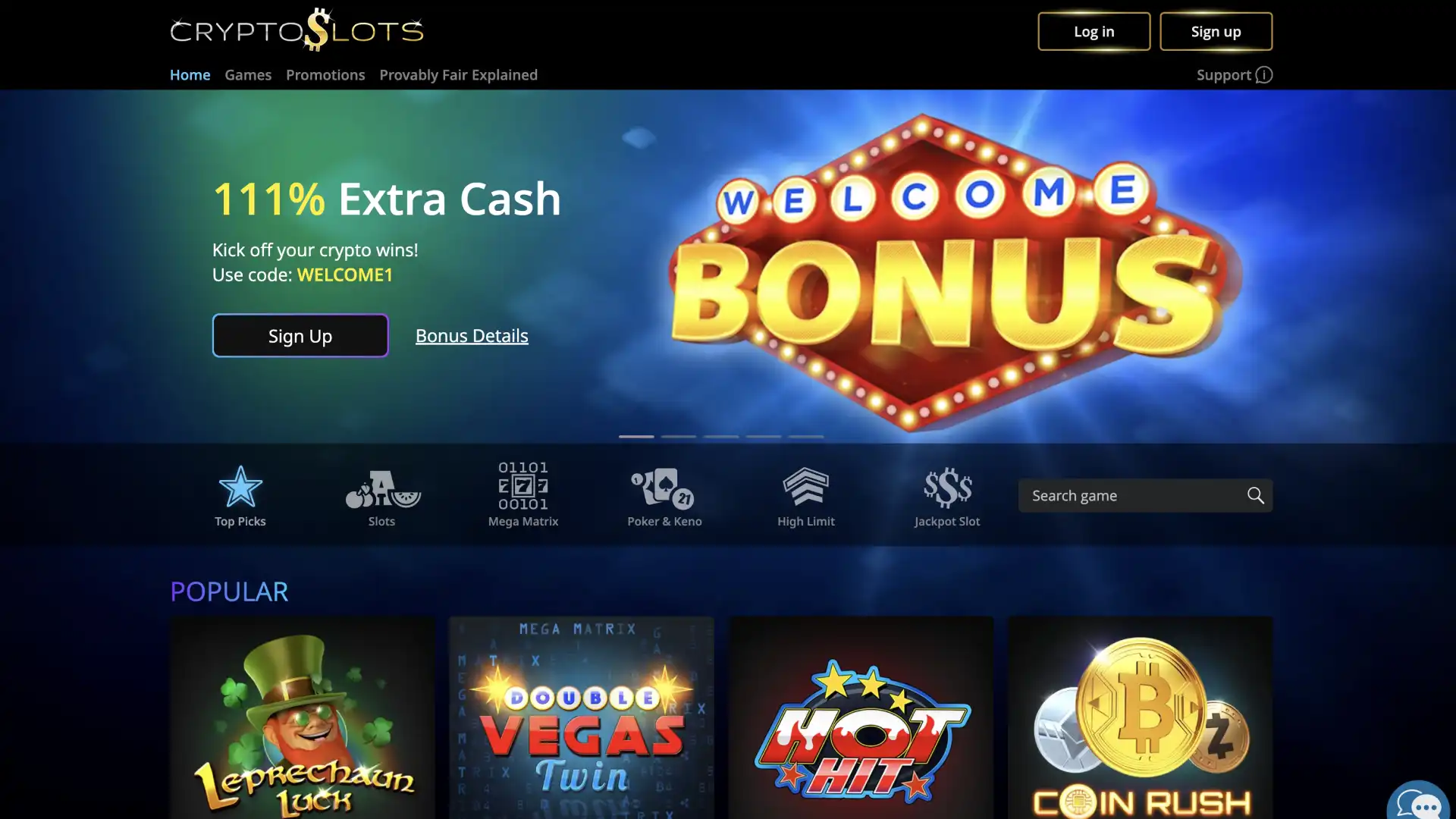 Crypto Slots Casino