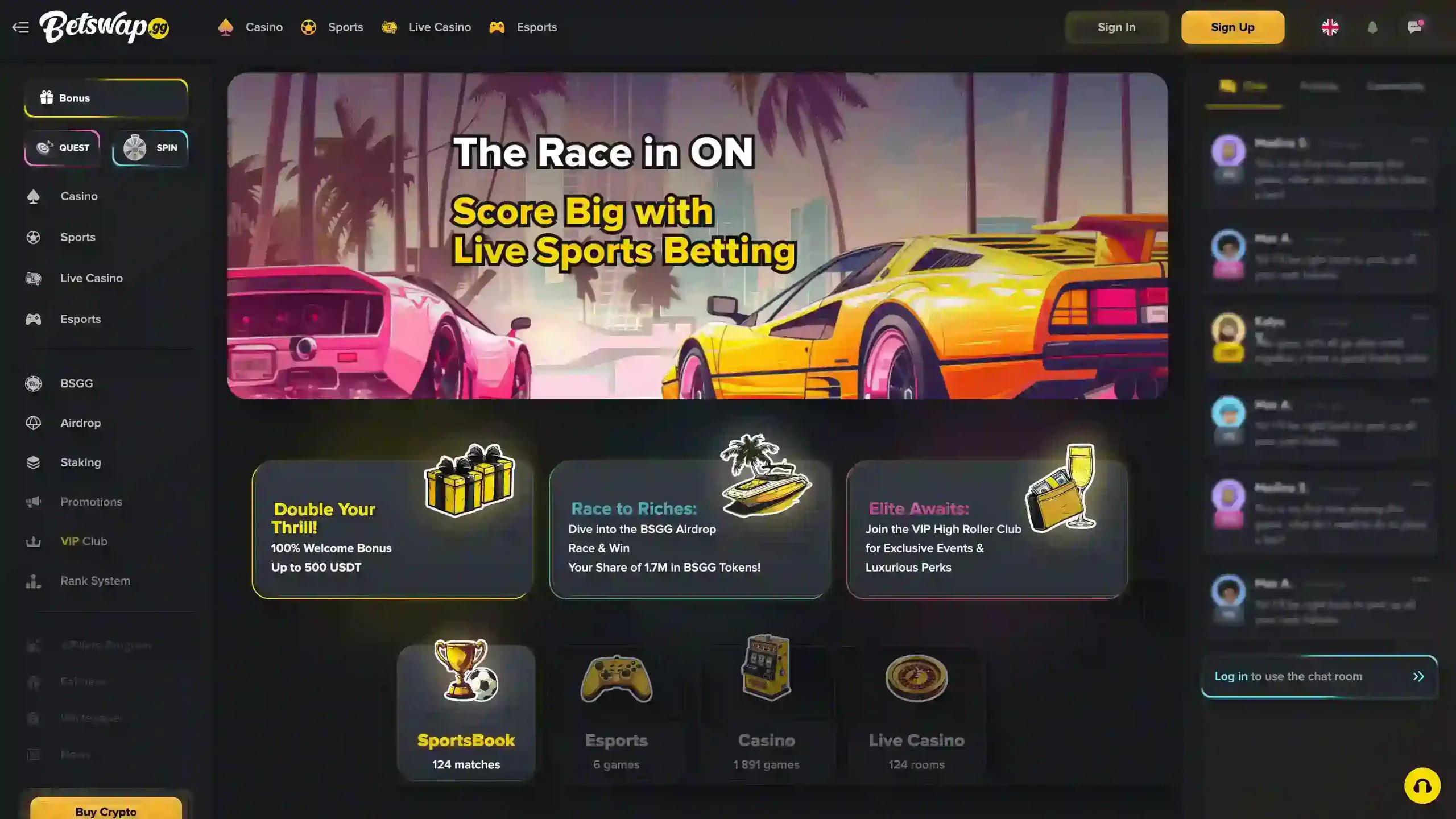 Betswap Casino